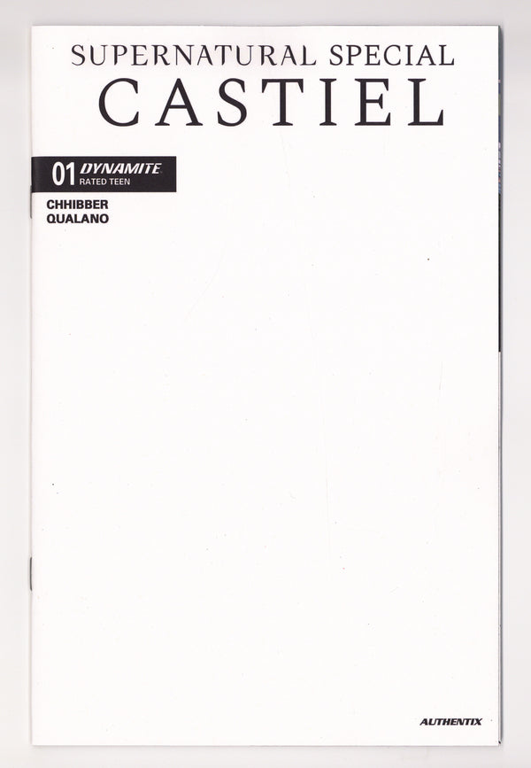 Supernatural Special Castiel 1 Blank Variant (2026)