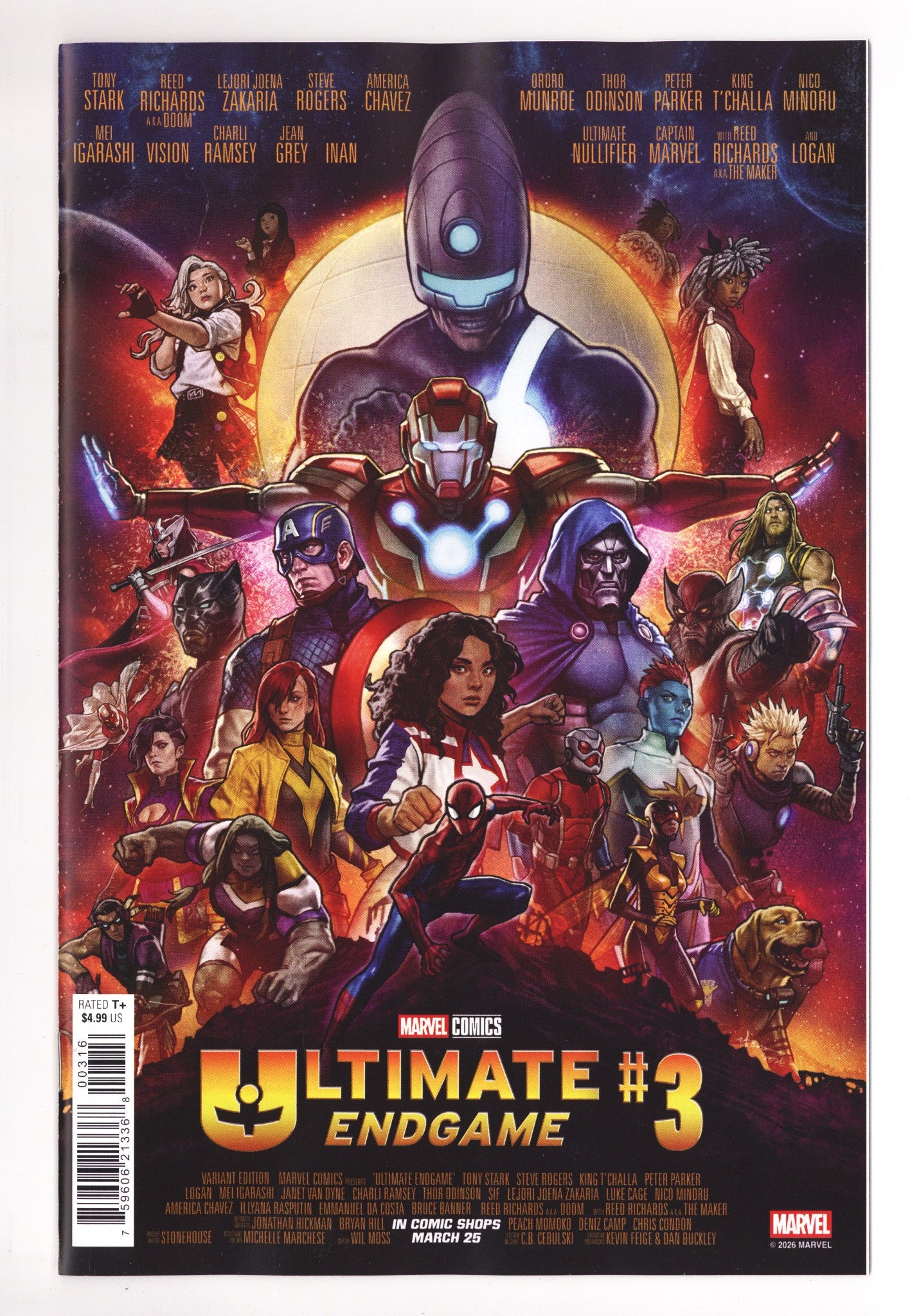 Ultimate Endgame 3 Stonehouse Homage Incentive NM (2026)