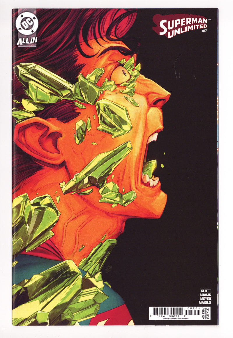 Superman Unlimited 7 Malavia Variant (2025)