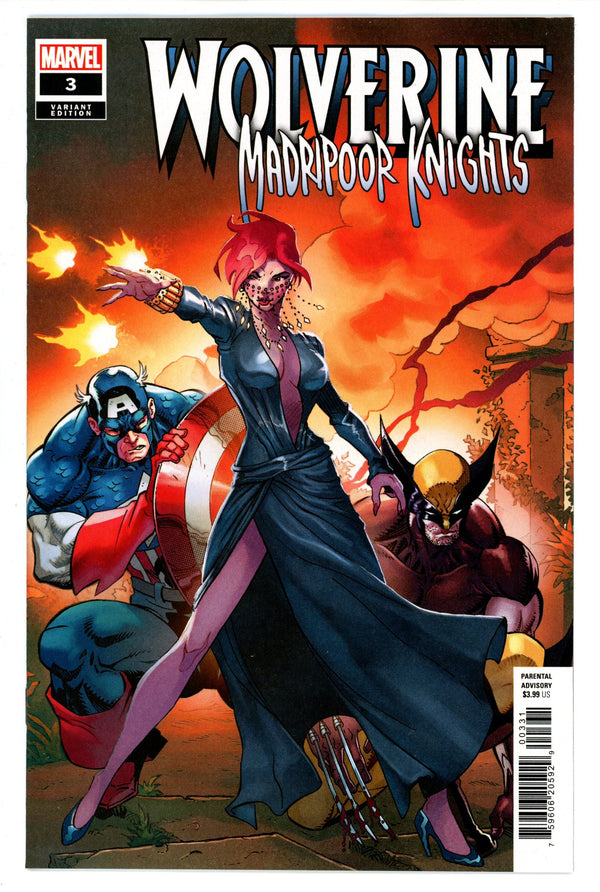 Wolverine Madripoor Knights 3 Rosa Variant (2024)