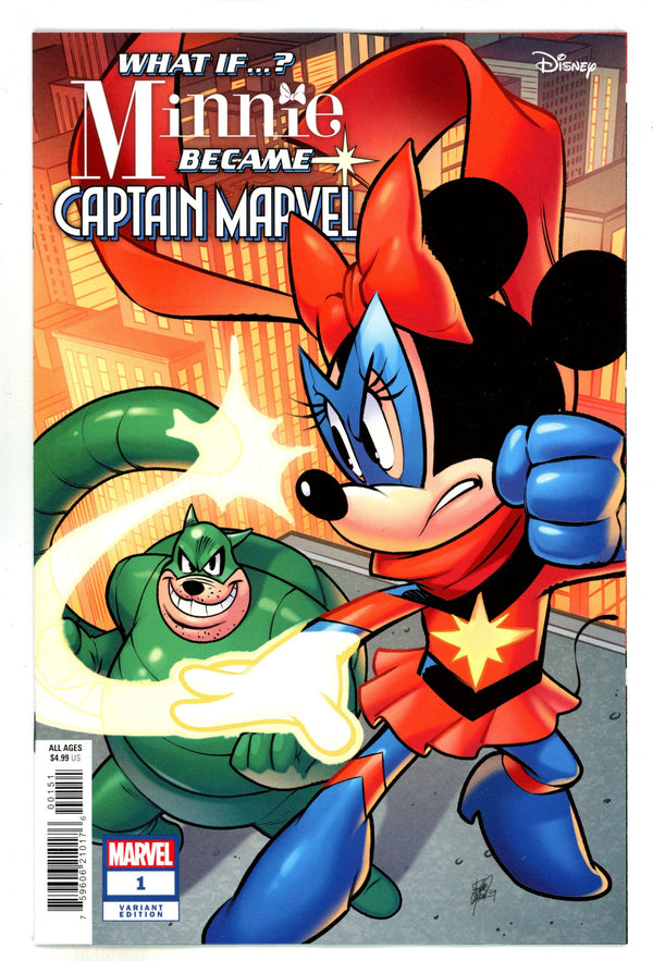 What If Minnie Became Captain Marvel 1 Casagrande Variant (2024)