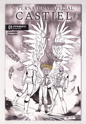 Supernatural Special Castiel 1 Qualano B&W Incentive (2026)