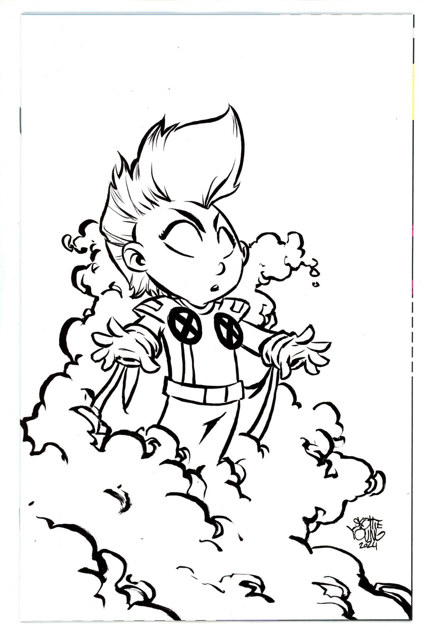 X-Men '97 4 Young B&W Virgin Incentive Variant NM- (2024)