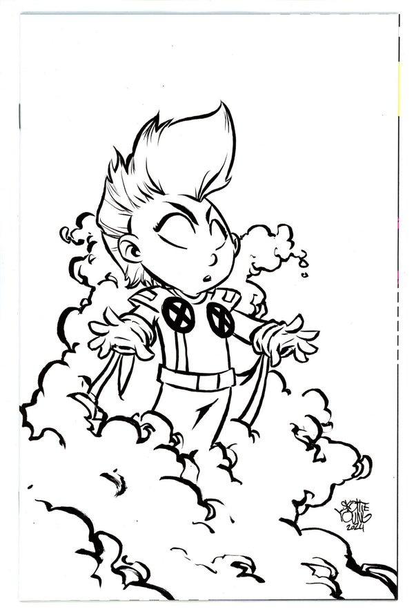 X-Men '97 4 Young B&W Virgin Incentive Variant NM- (2024)