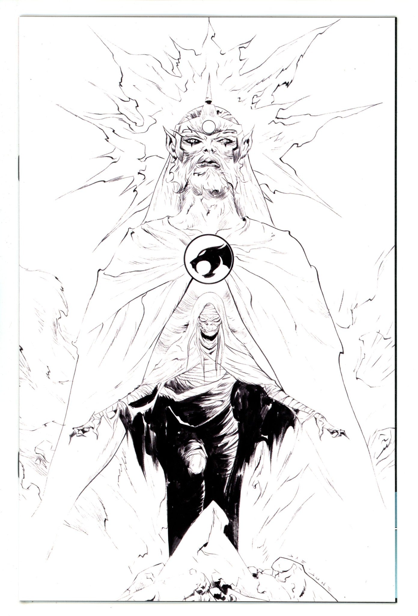 Thundercats 16 Lee B&W Virgin Incentive Variant (2025)