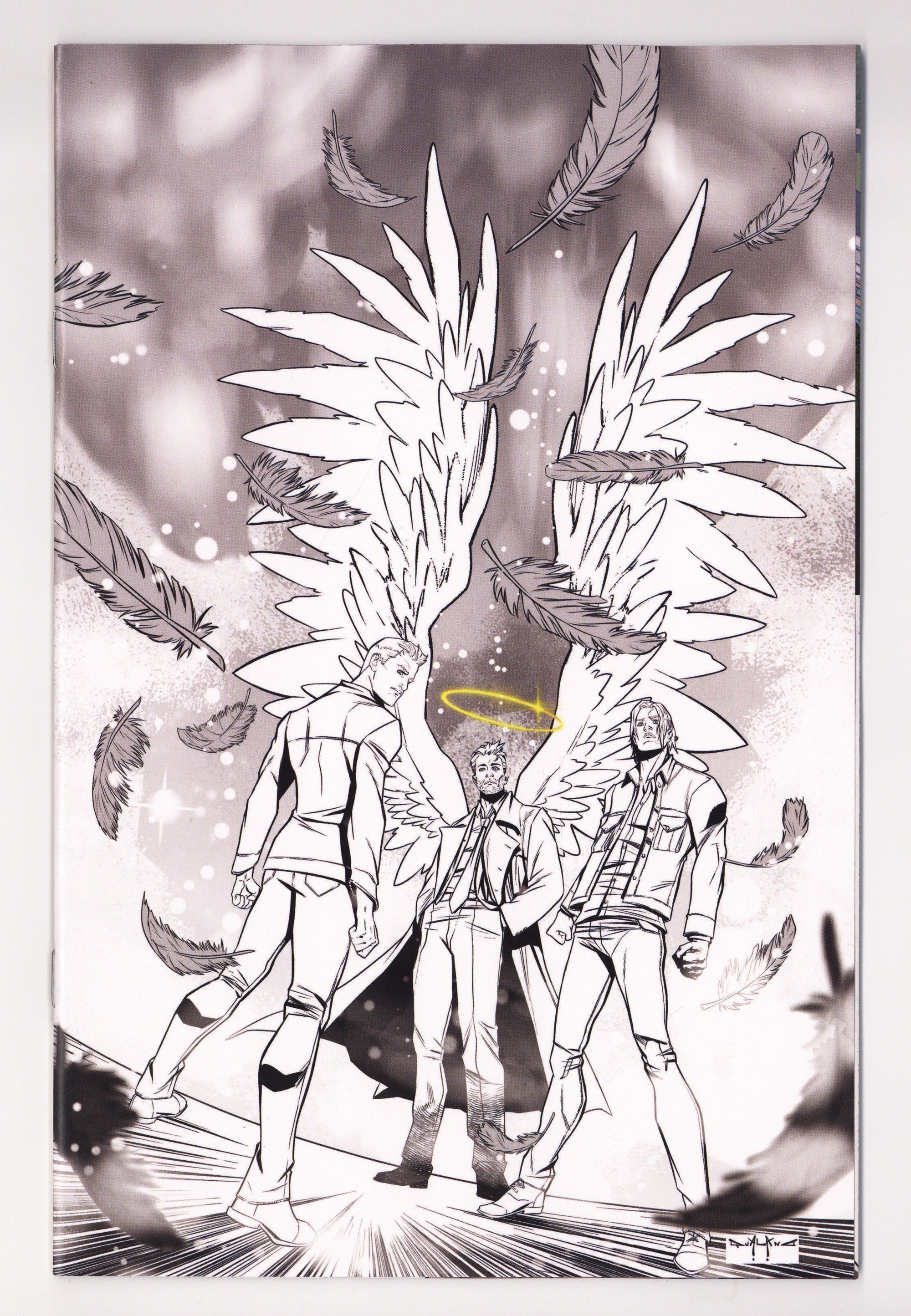 Supernatural Special Castiel 1 Qualano B&W Virgin Incentive (2026)