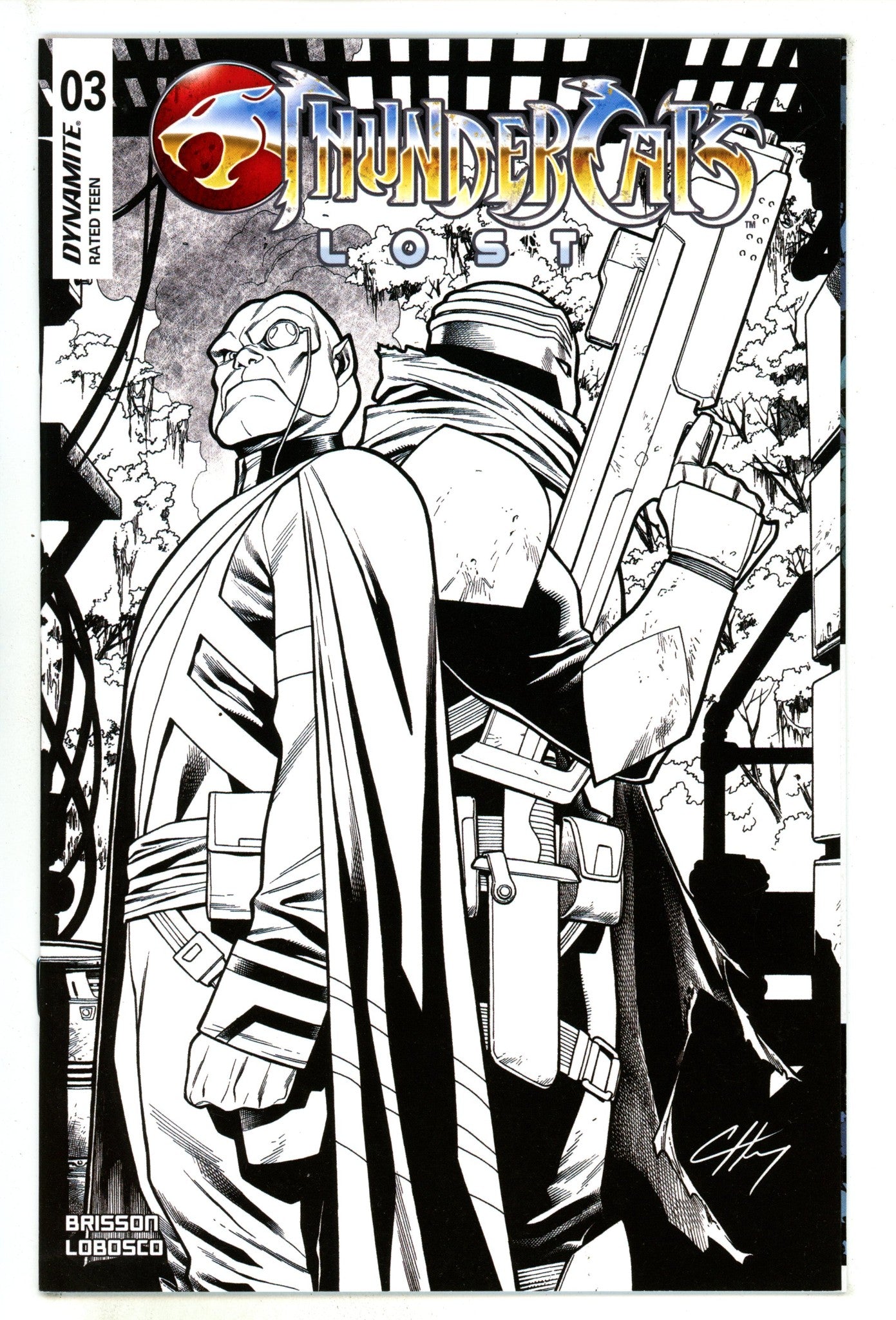 Thundercats Lost 3 Henry B&W Incentive Variant (2025)