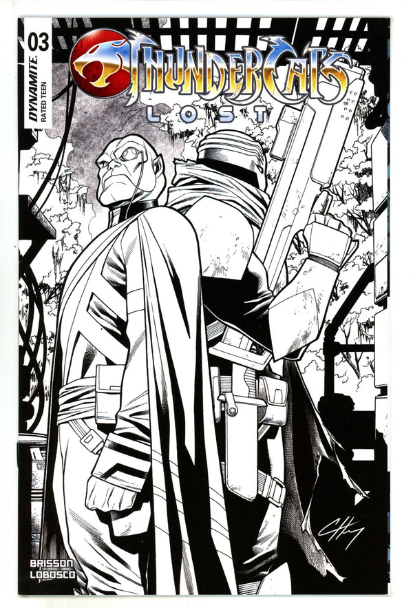 Thundercats Lost 3 Henry B&W Incentive Variant (2025)