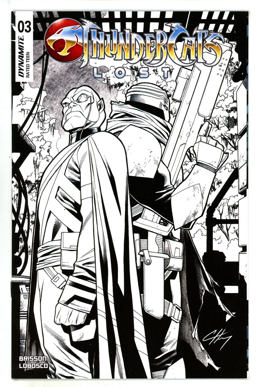 Thundercats Lost 3 Henry B&W Incentive Variant (2025)