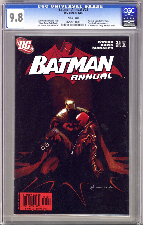 Batman Annual Vol 1 25 CGC 9.8 (NM/M) (2006)