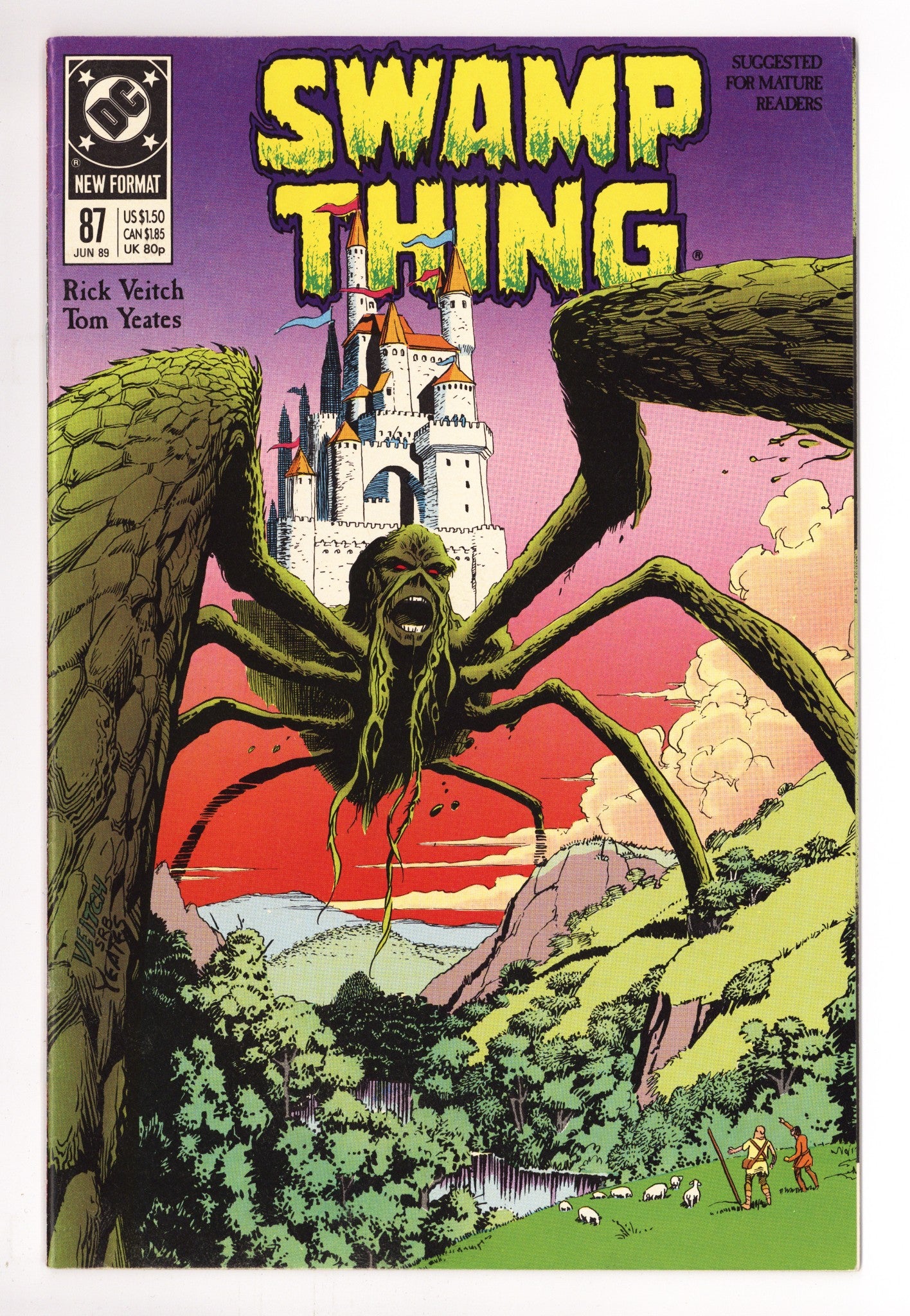 Swamp Thing Vol 2 87 Mid Grade (1989) 