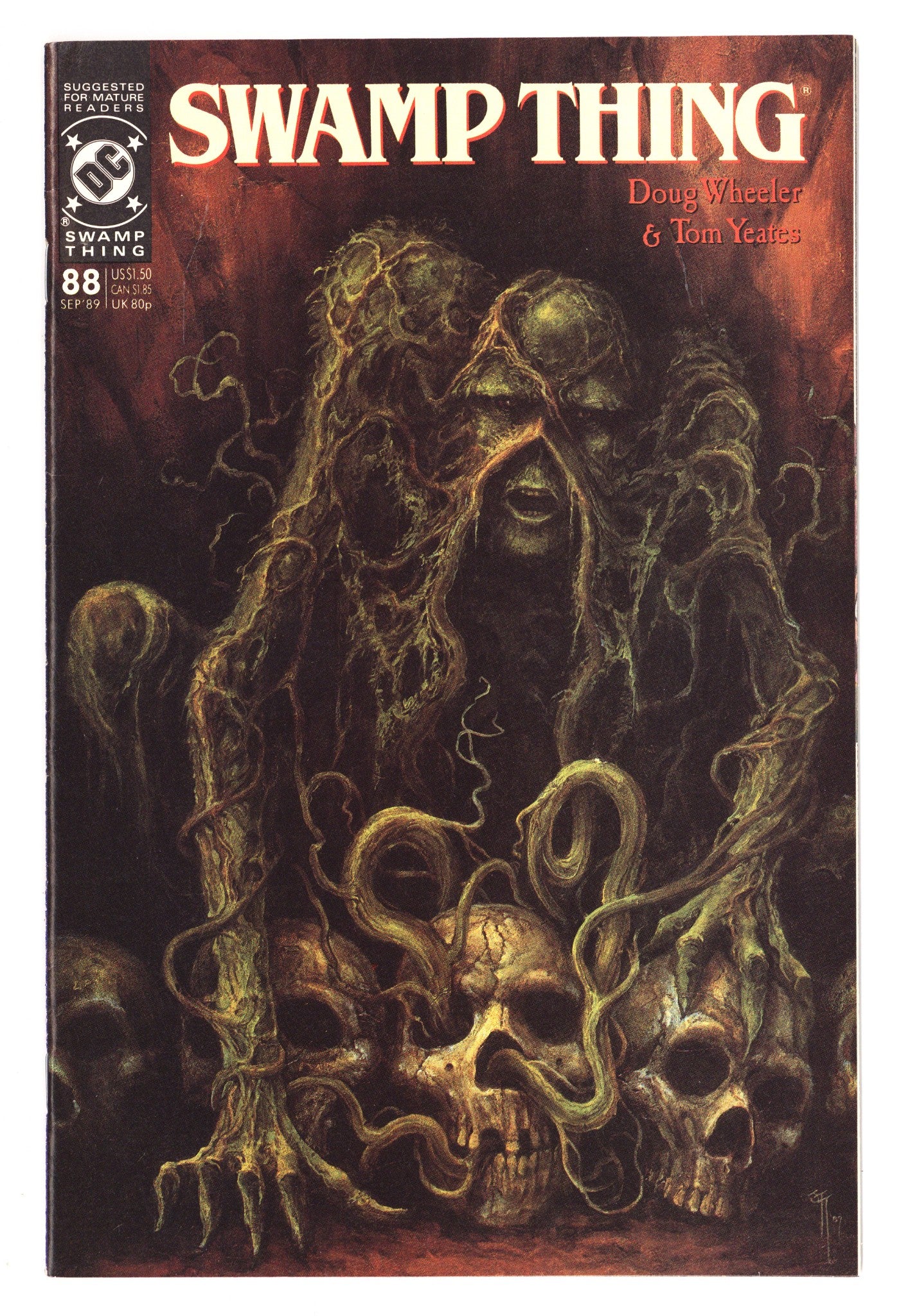 Swamp Thing Vol 2 88 Mid Grade (1989) 