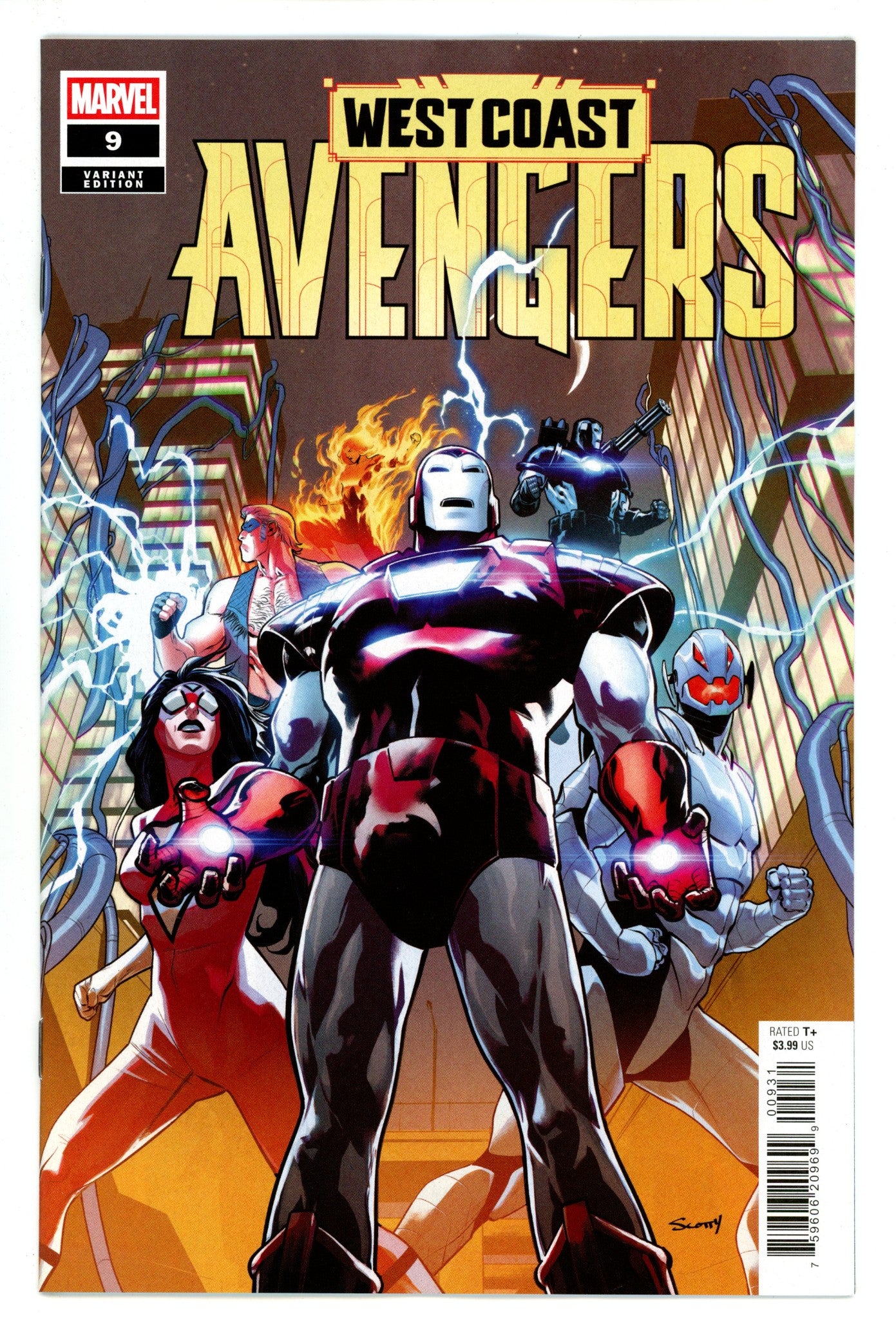 West Coast Avengers Vol 4 9 Godlewski Variant (2025)