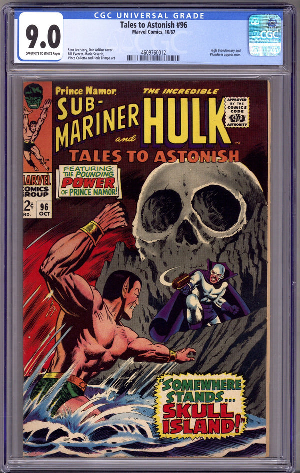 Tales to Astonish Vol 1 96 CGC 9.0 (VF/NM) (1967)