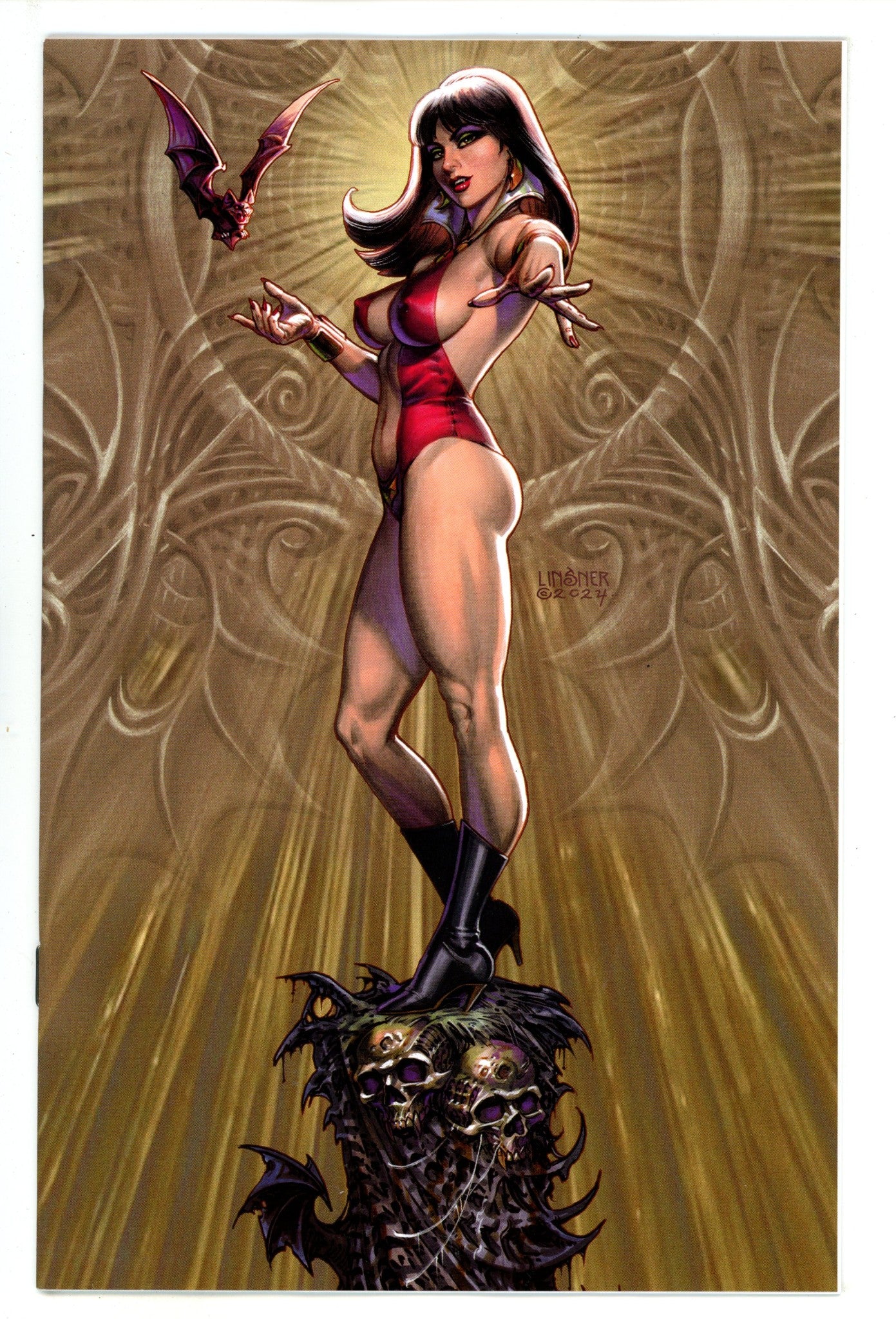 Vampirella Vol 7 675 Linsner Virgin Incentive Variant NM+ (2025)