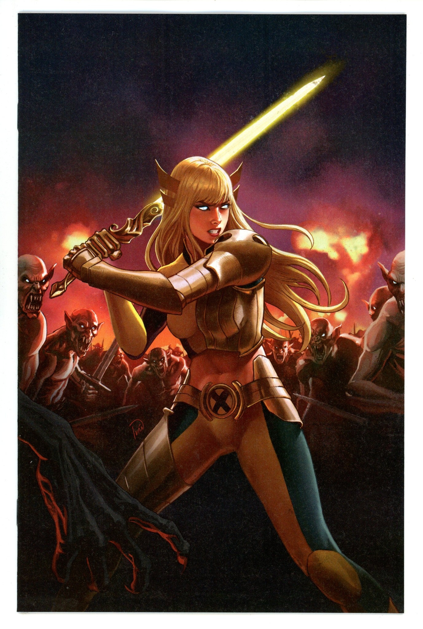 X-Men: Blood Hunt - Magik 1 Talavera Virgin Incentive Variant NM- (2024)
