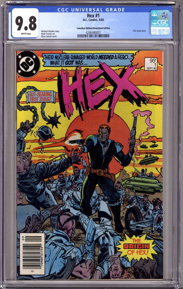 Hex 1 CGC 9.8 (NM/M) (1985) Canadian Price Variant