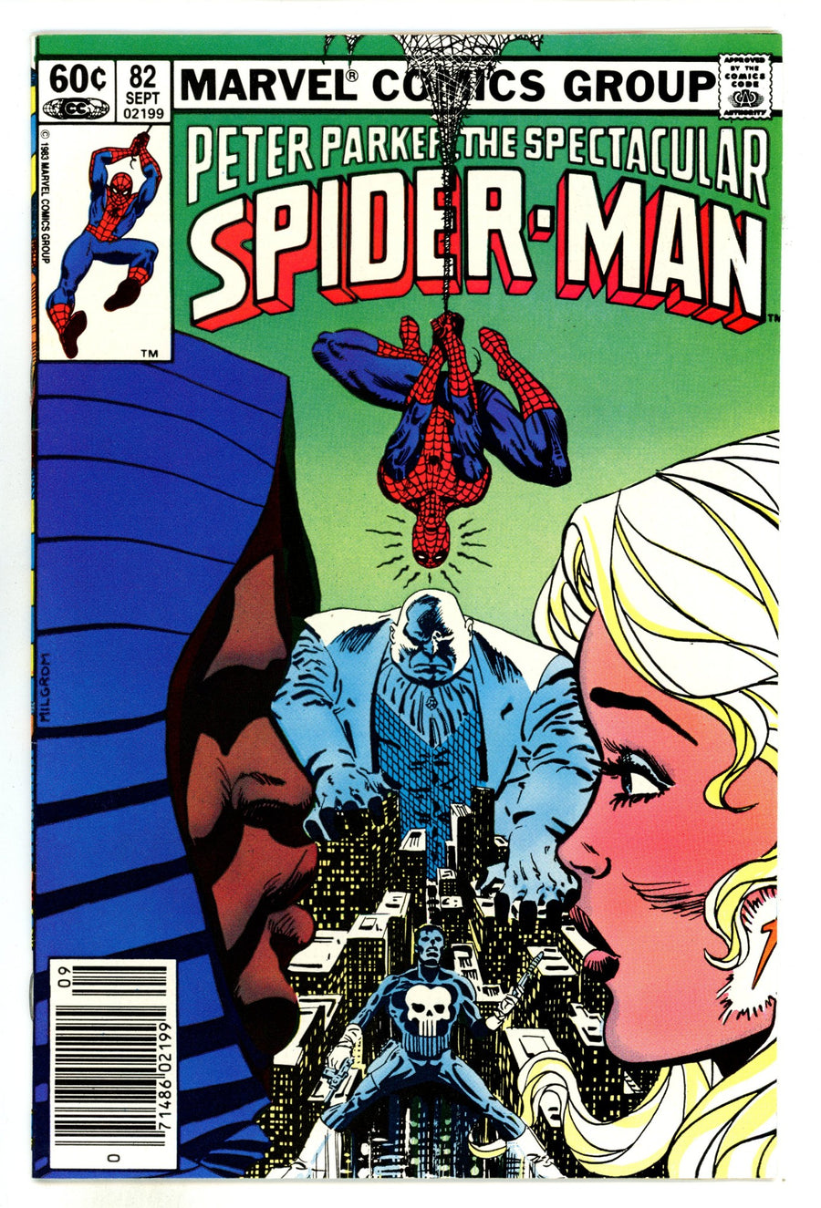 The Spectacular Spider-Man Vol 1 82  VF+ (8.5)  (1983)  Newsstand  