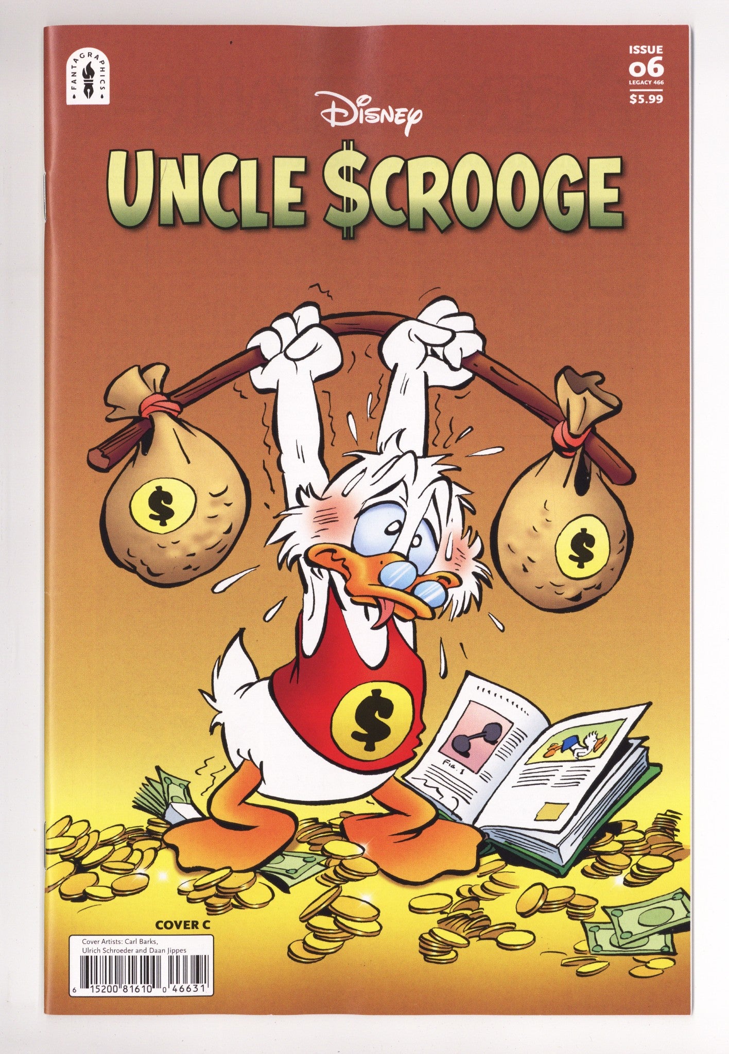 Uncle Scrooge Legacy 466 Barks Incentive NM- (2026)