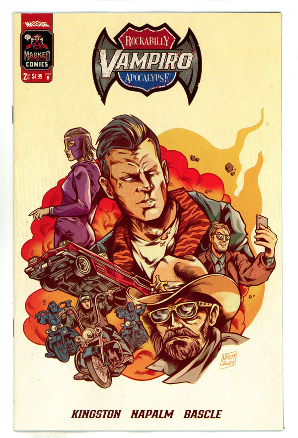 Vampiro Rockabilly Apocalypse 2 Napalm Variant (2024)