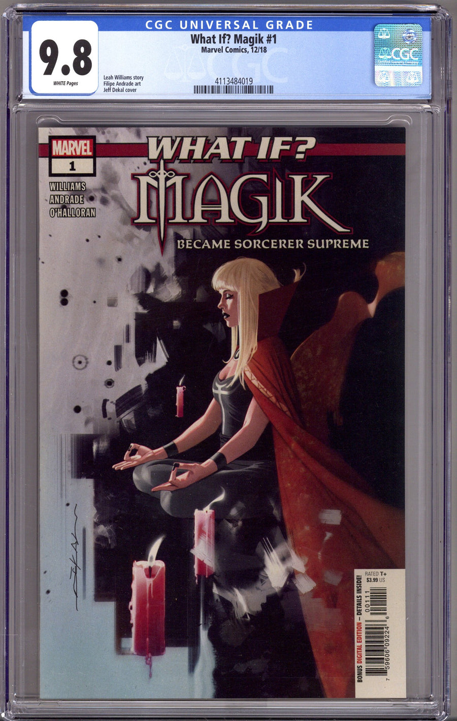 What If? Magik   1 CGC 9.8 (NM/M)   (2018)        