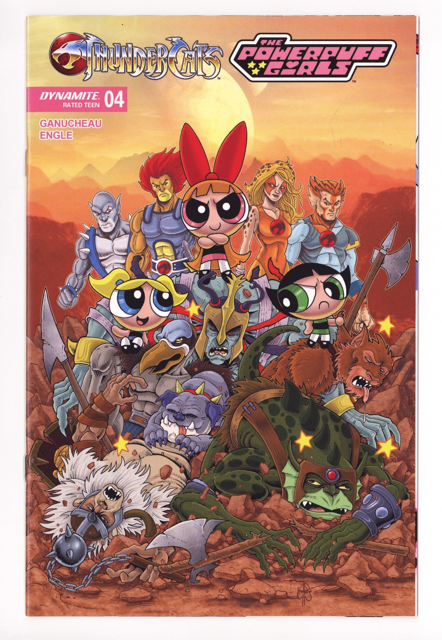 Thundercats Powerpuff Girls 4 Haeser Variant (2025)