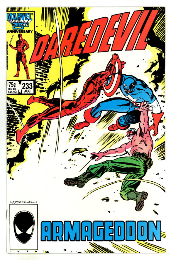 Daredevil Vol 1 233 Mid Grade (1986)