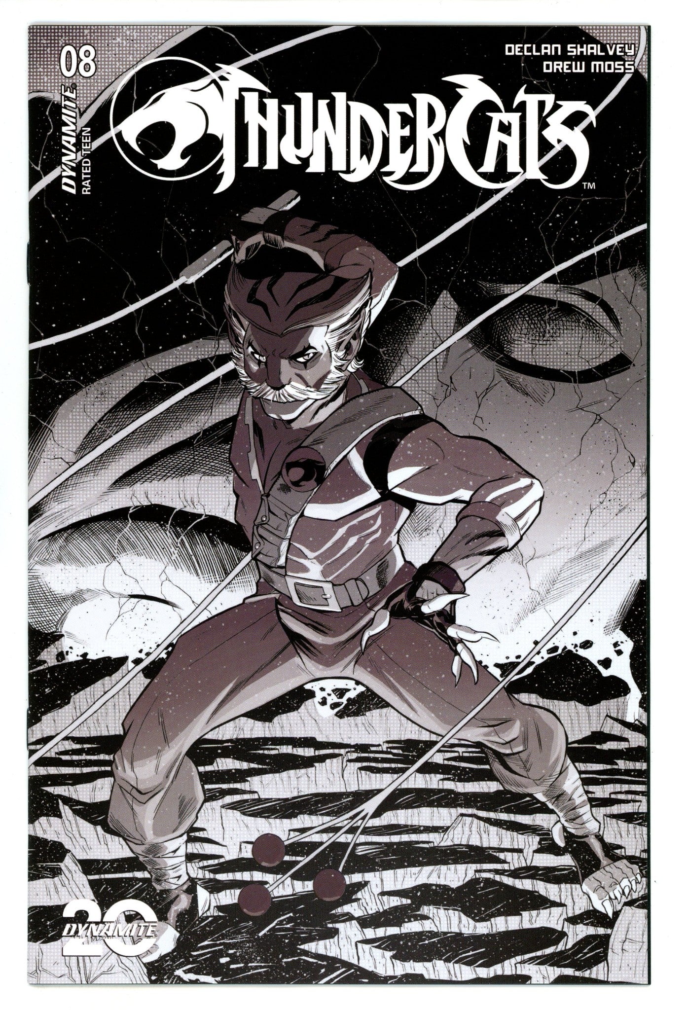 Thundercats 8 Moss Line Art Incentive Variant (2024)