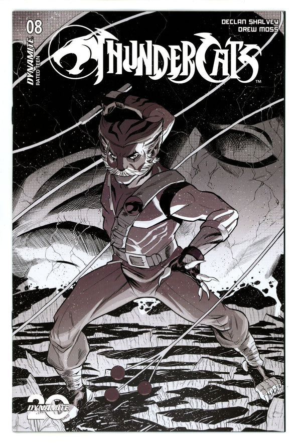 Thundercats 8 Moss Line Art Incentive Variant (2024)