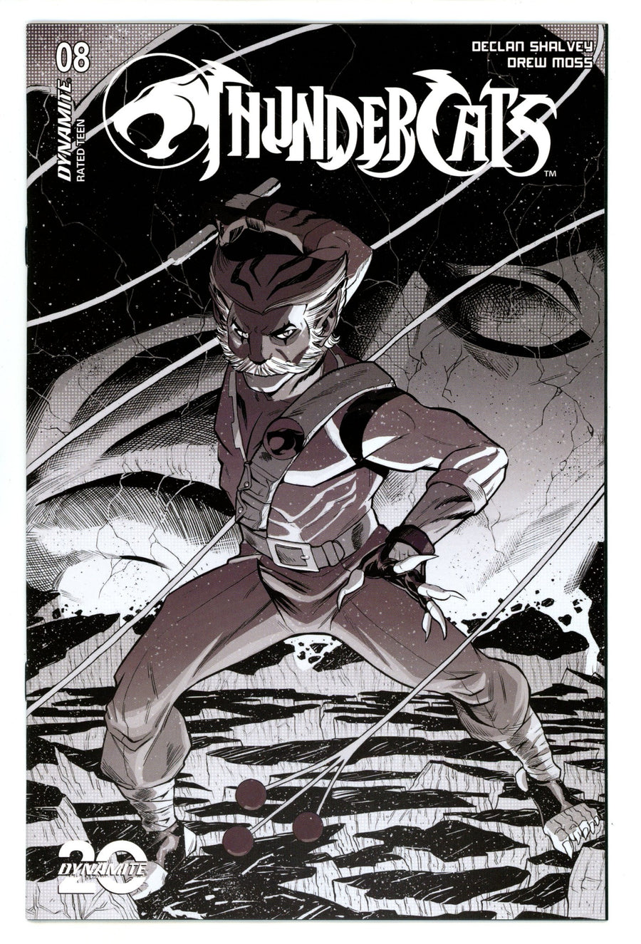 Thundercats 8 Moss Line Art Incentive Variant (2024)