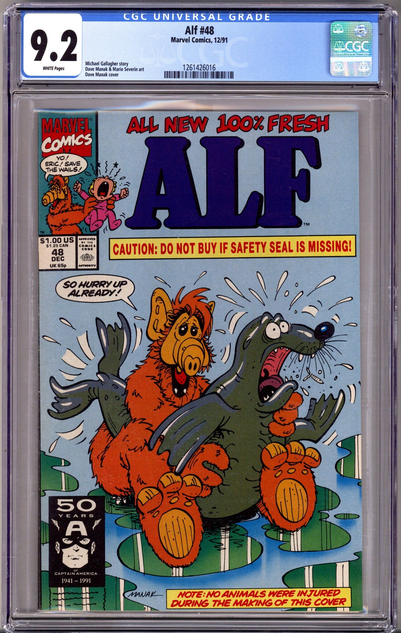 ALF 48 CGC 9.2 (NM-) (1991)