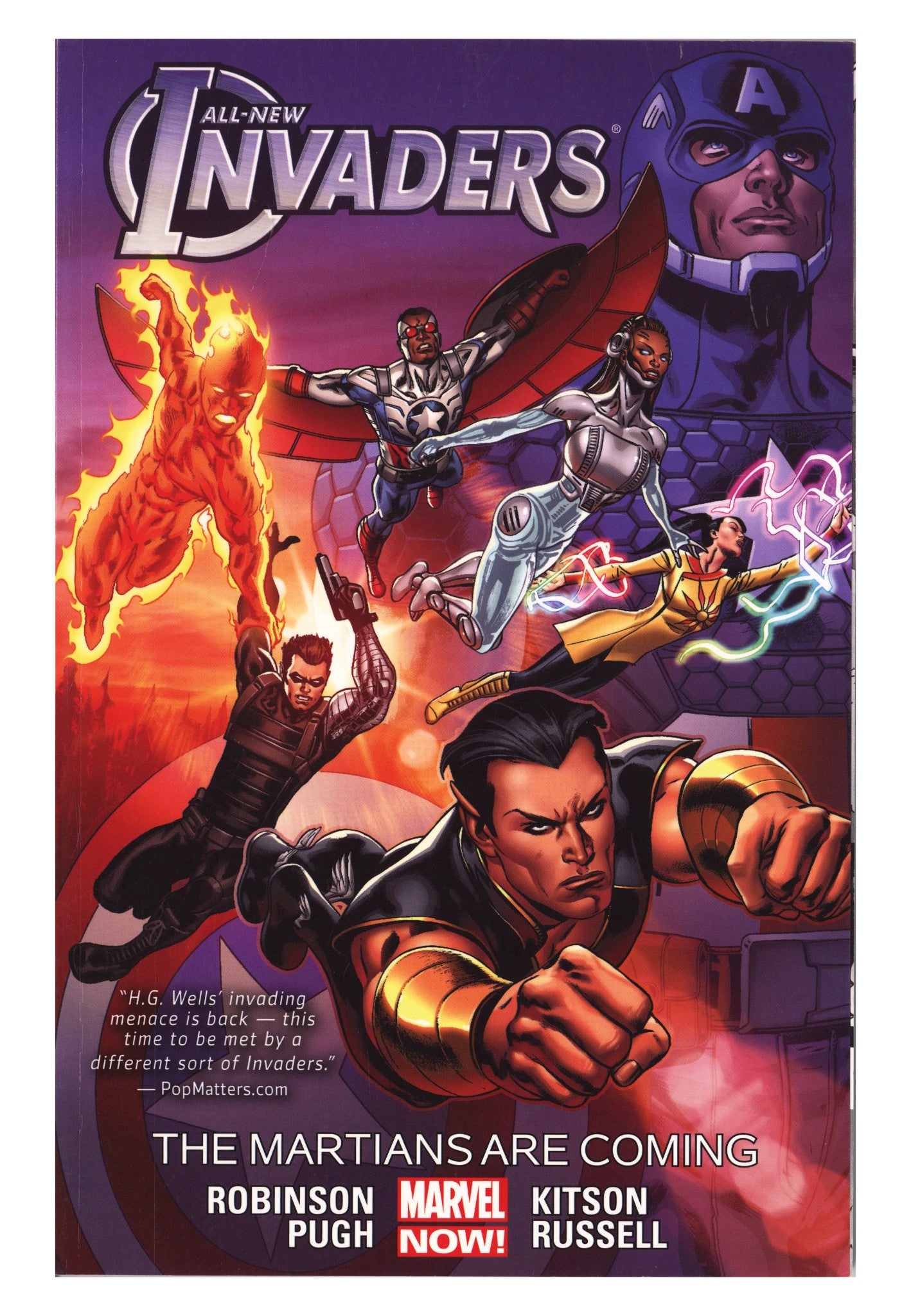 All-New Invaders TPB Vol 3 High Grade Martians Are Coming (2015) 