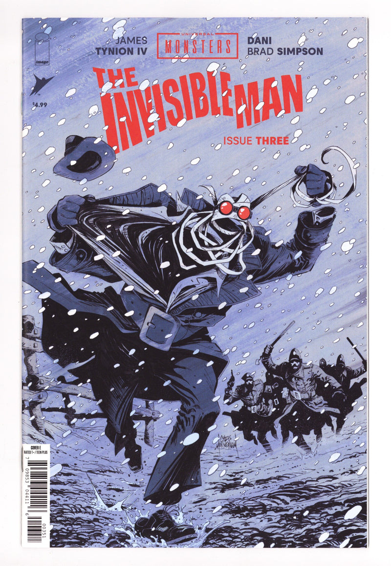 Universal Monsters The Invisible Man 3 Mooneyham Incentive NM (2025)