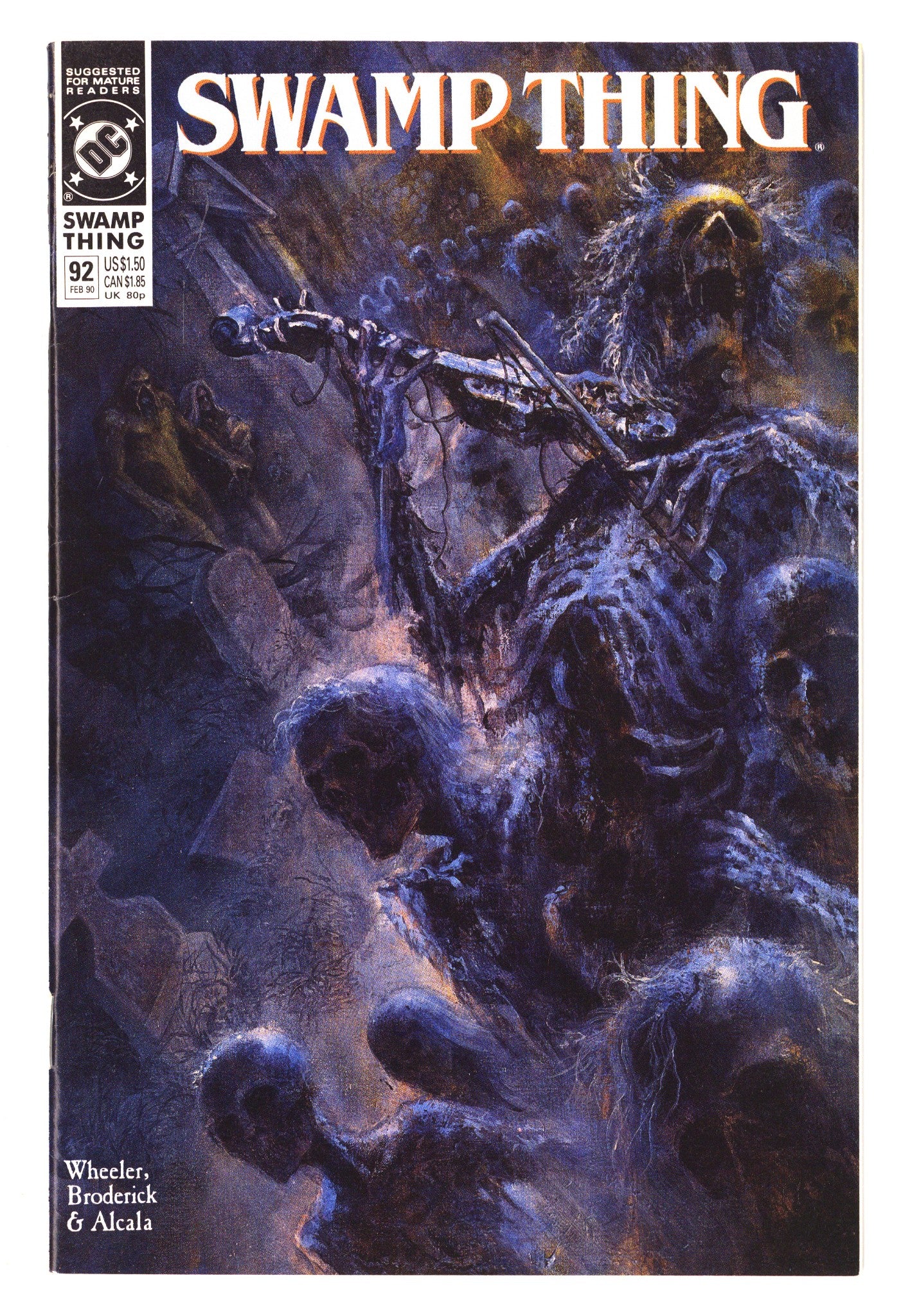 Swamp Thing Vol 2 92 Mid Grade (1990) 