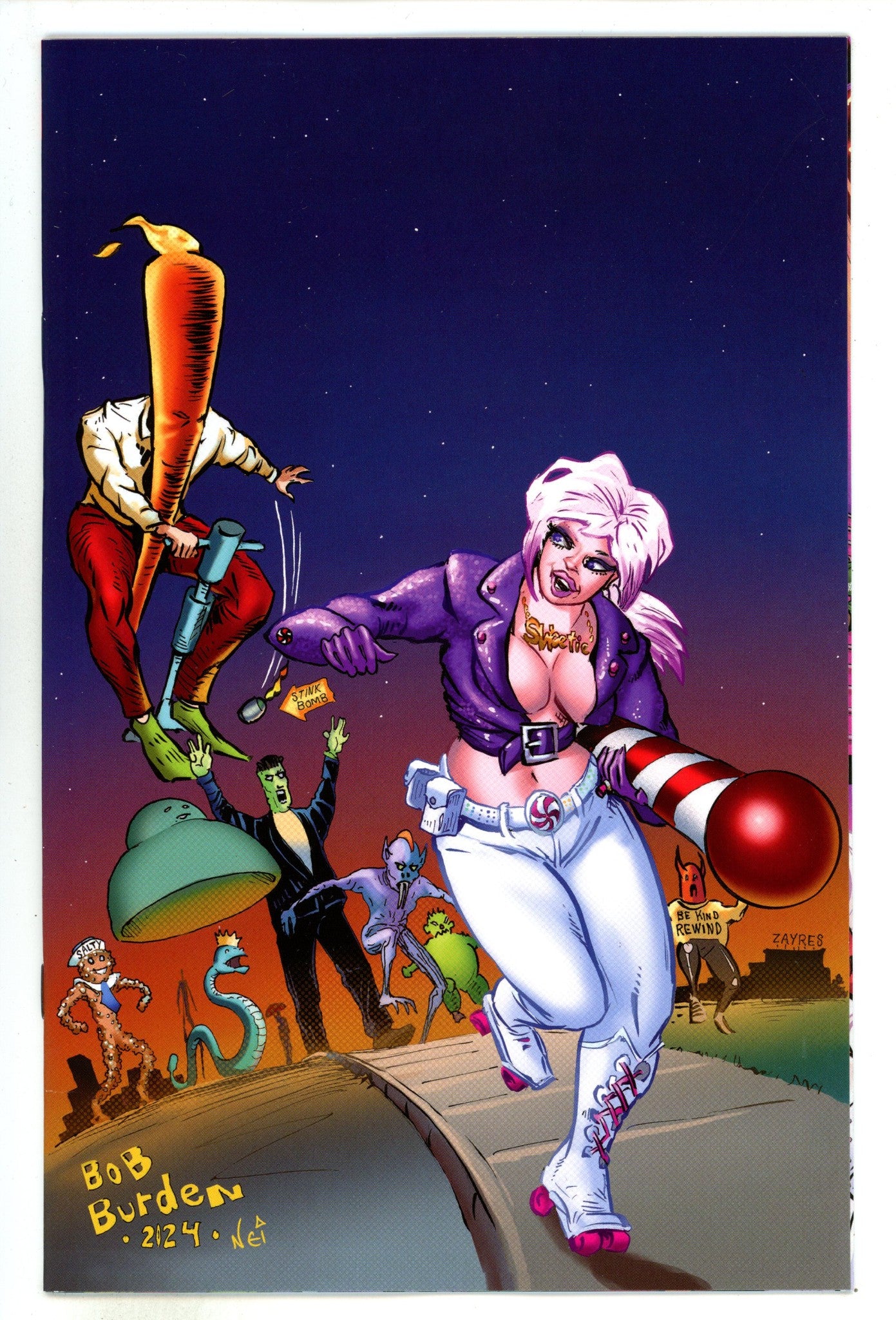 Sweetie Candy Vigilante Vol 2 6 Burden Virgin Incentive Variant (2024)