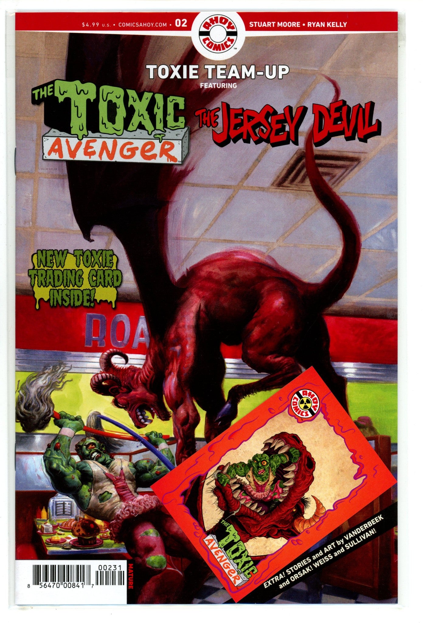Toxie Team Up 2 Harper Sealed TRADING CARD Variant (2025)