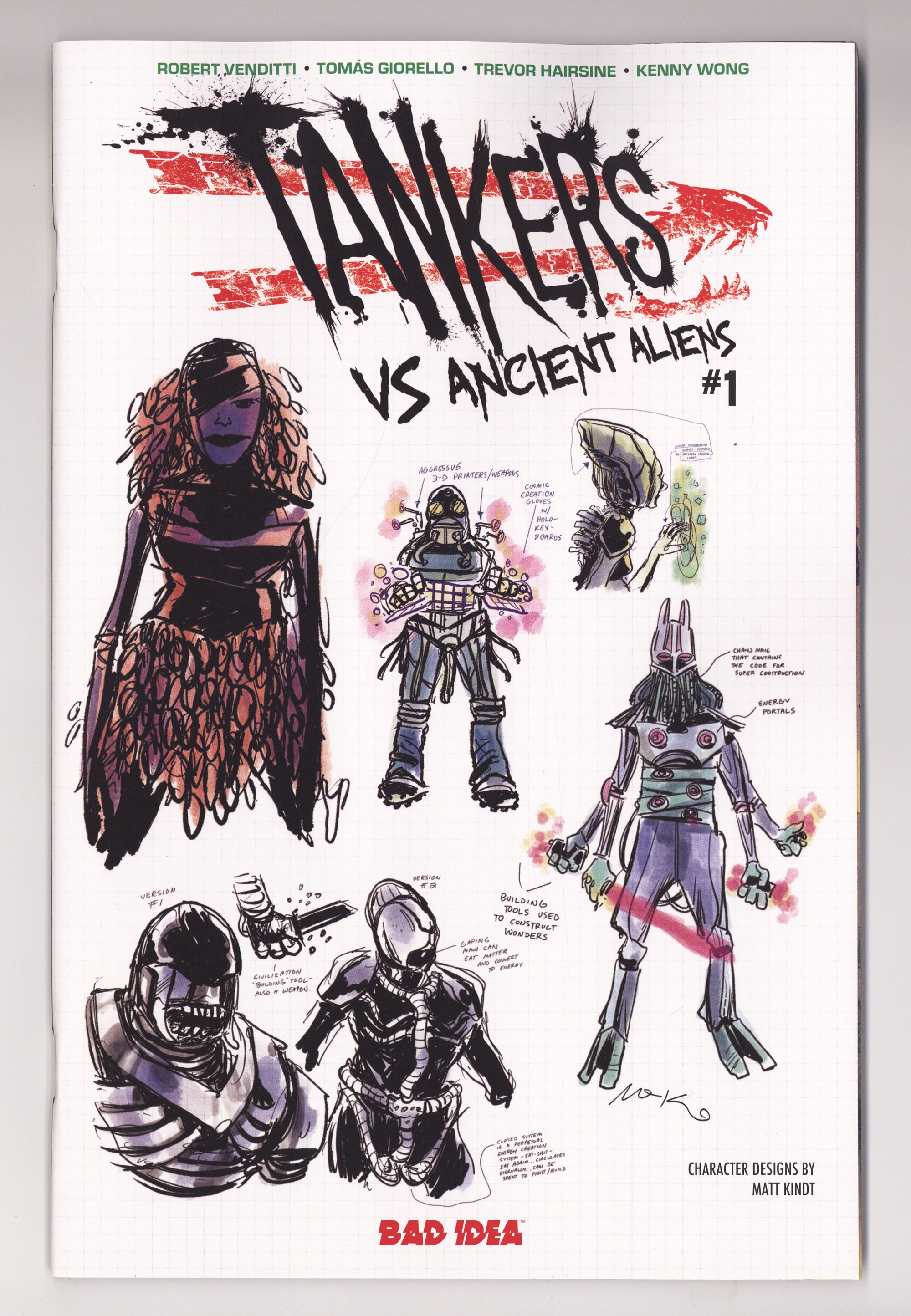 Tankers Vs Ancient Aliens 1 Kindt Design Incentive NM- (2026)