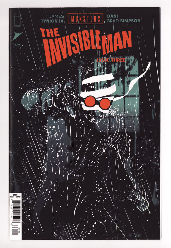 Universal Monsters The Invisible Man 3 Walsh Incentive NM- (2025)