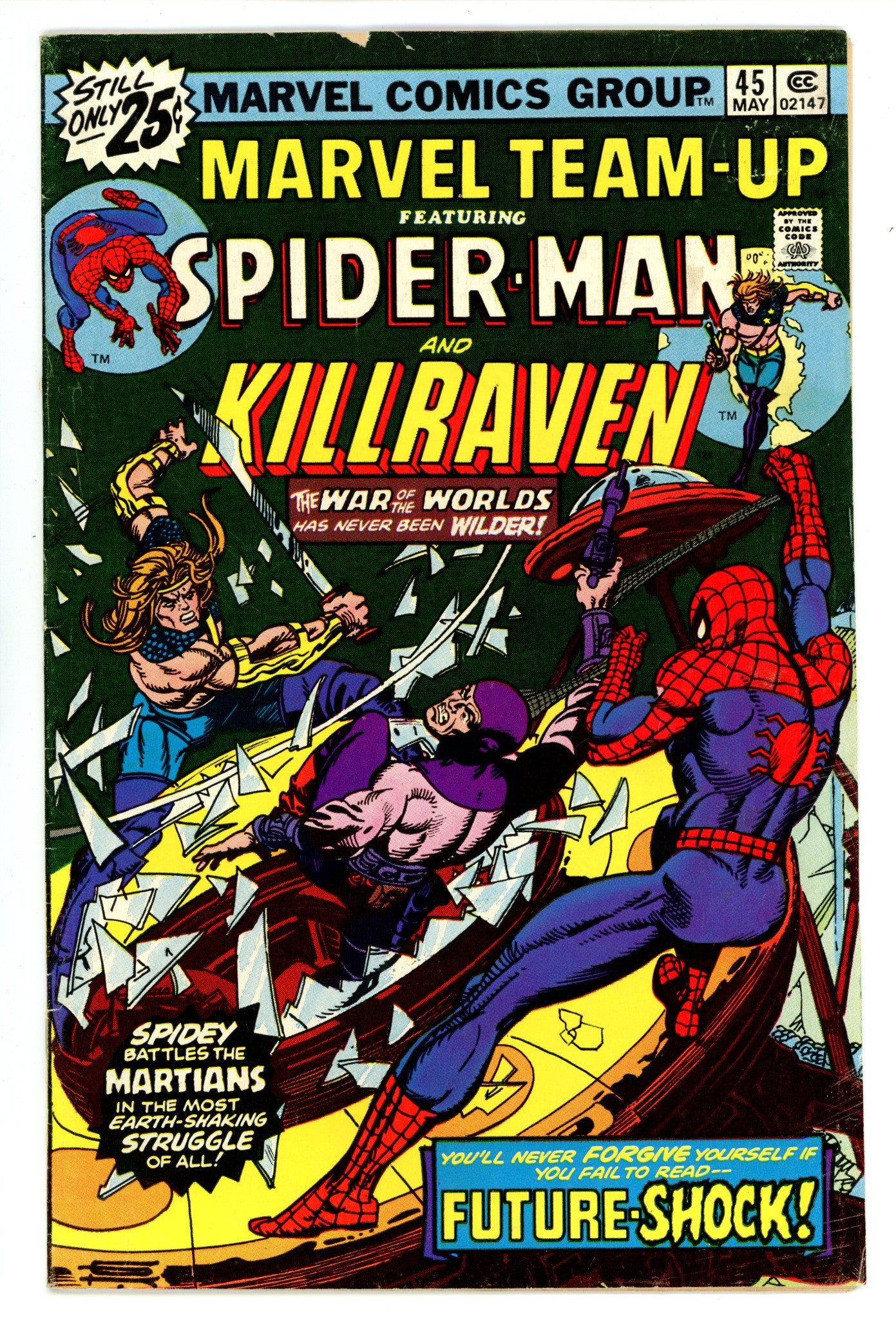 Marvel Team-Up Vol 1 45 Low Grade (1976) 