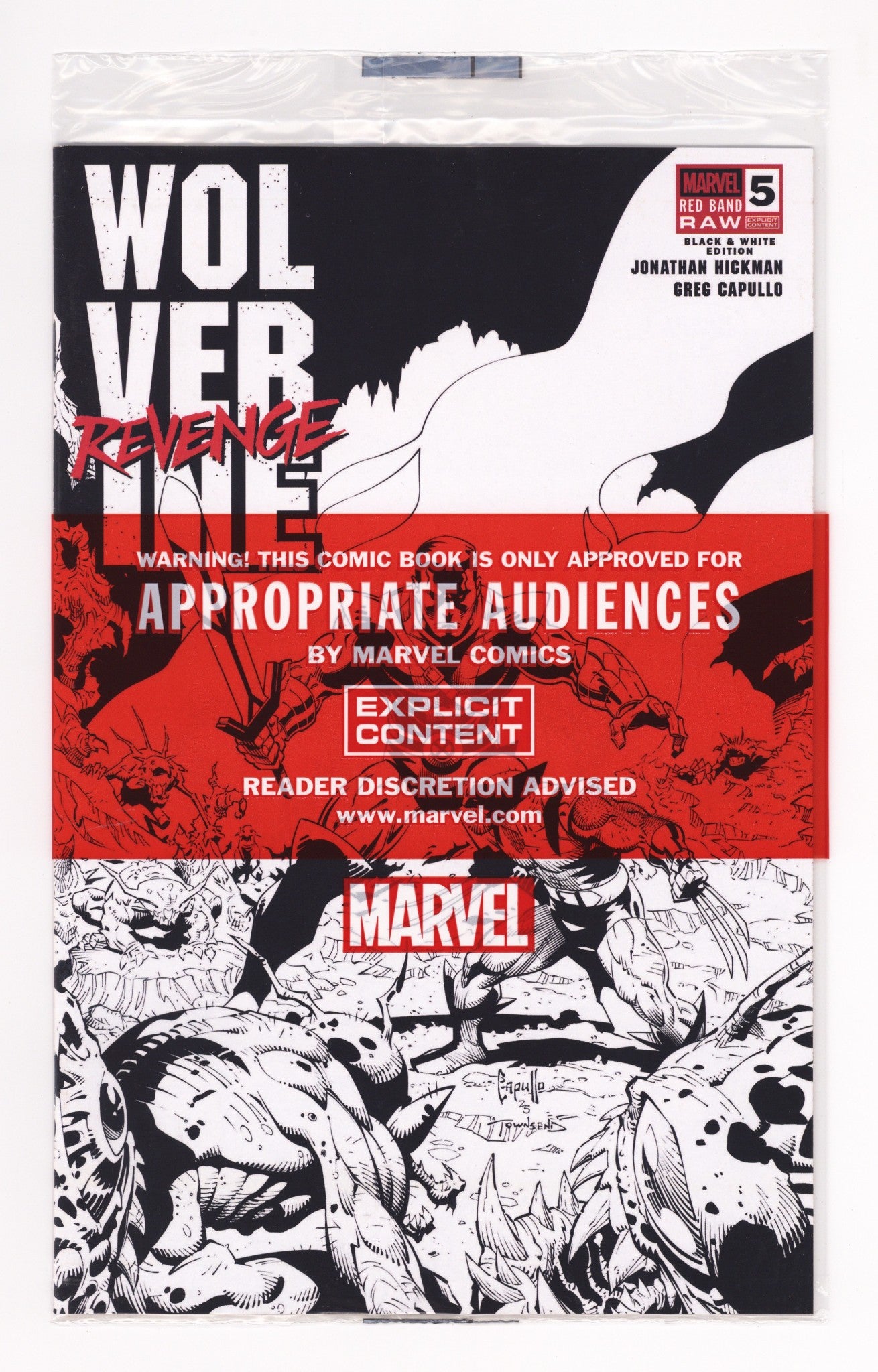 Wolverine: Revenge - Red Band: Raw - Black & White Edition 5 (2025)
