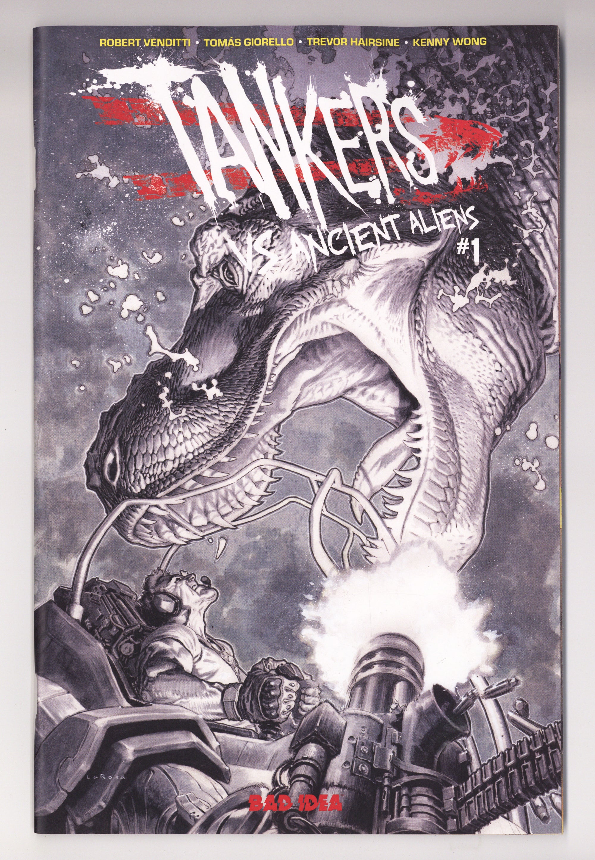 Tankers Vs Ancient Aliens 1 Larosa B&W Incentive NM (2026)