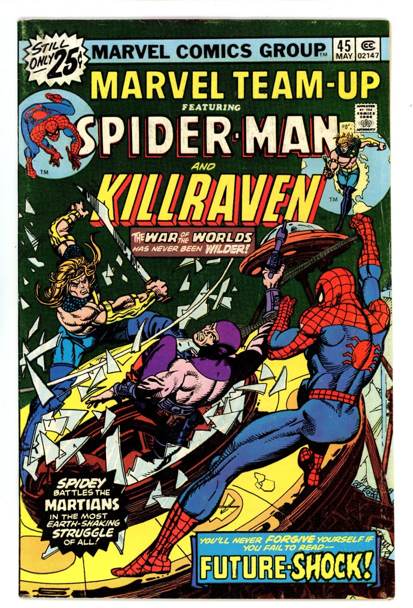 Marvel Team-Up Vol 1 45 Mid Grade (1976) 