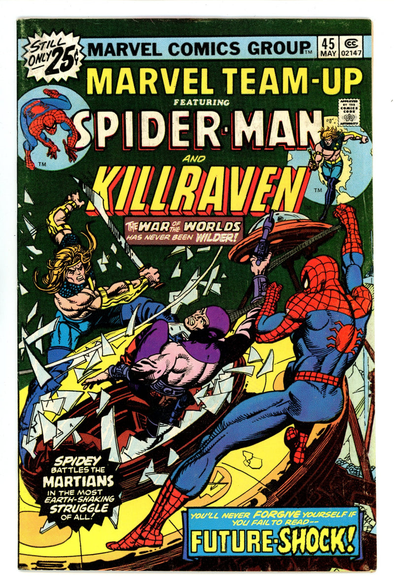 Marvel Team-Up Vol 1 45 Mid Grade (1976) 