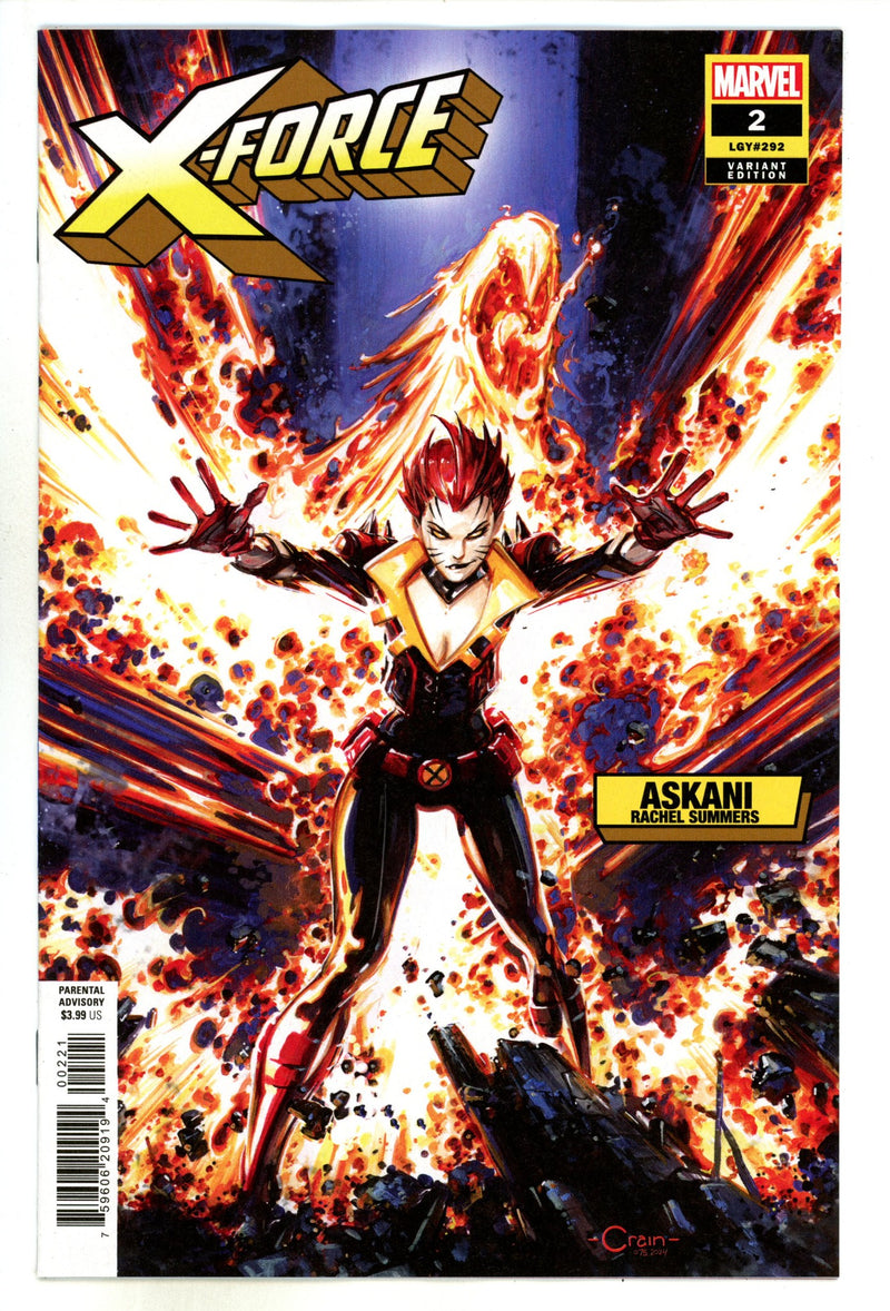 X-Force Vol 7 2 Crain Variant (2024)