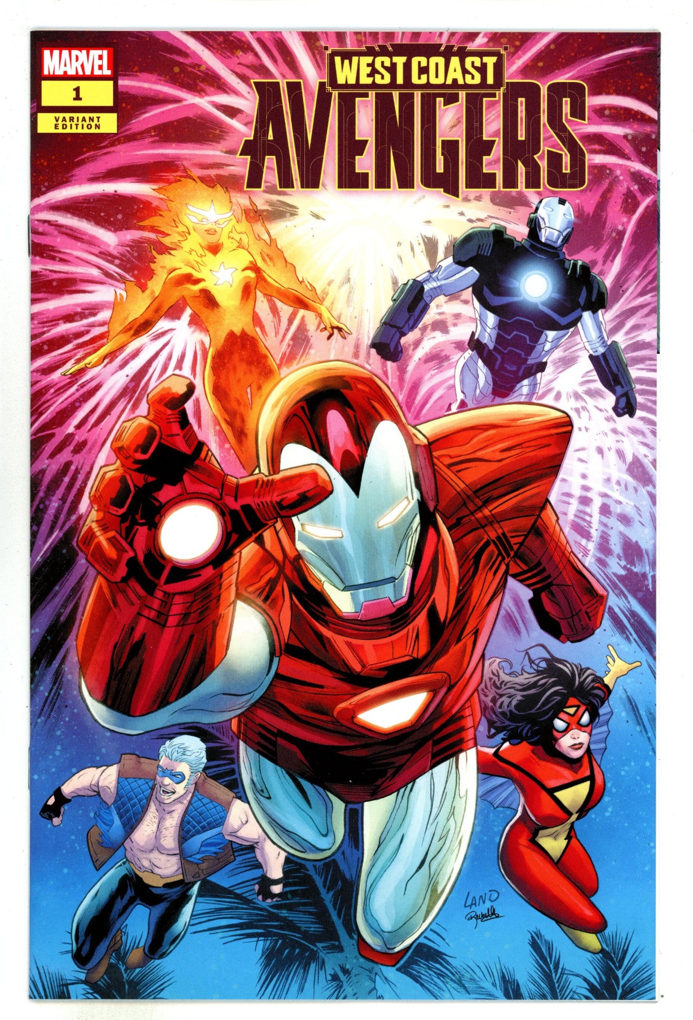 West Coast Avengers 1 Land Variant (2024)
