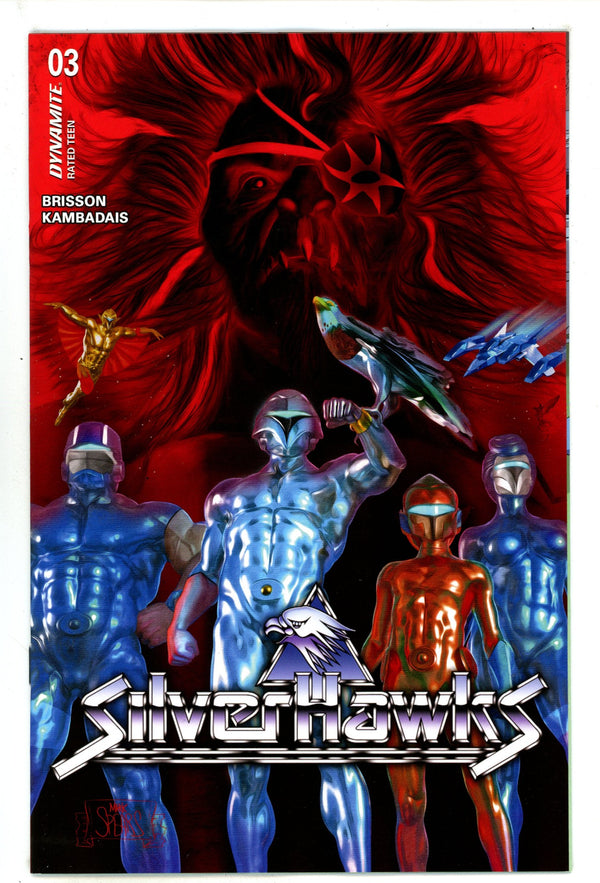 Silverhawks 3 Spears Red Background Incentive Variant NM- (2025)