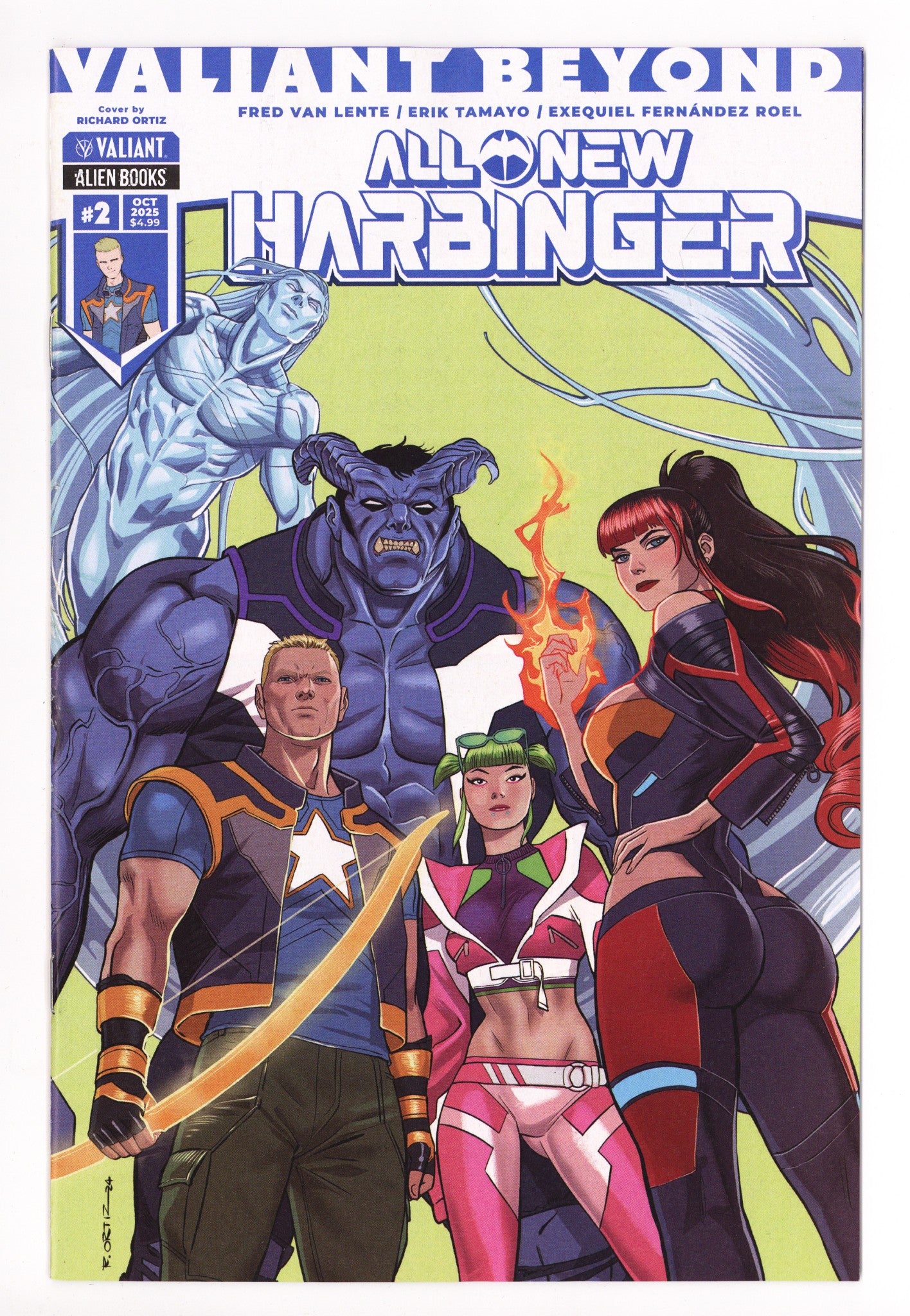 Valiant Beyond: All-New Harbinger 2 Ortiz Variant (2025)