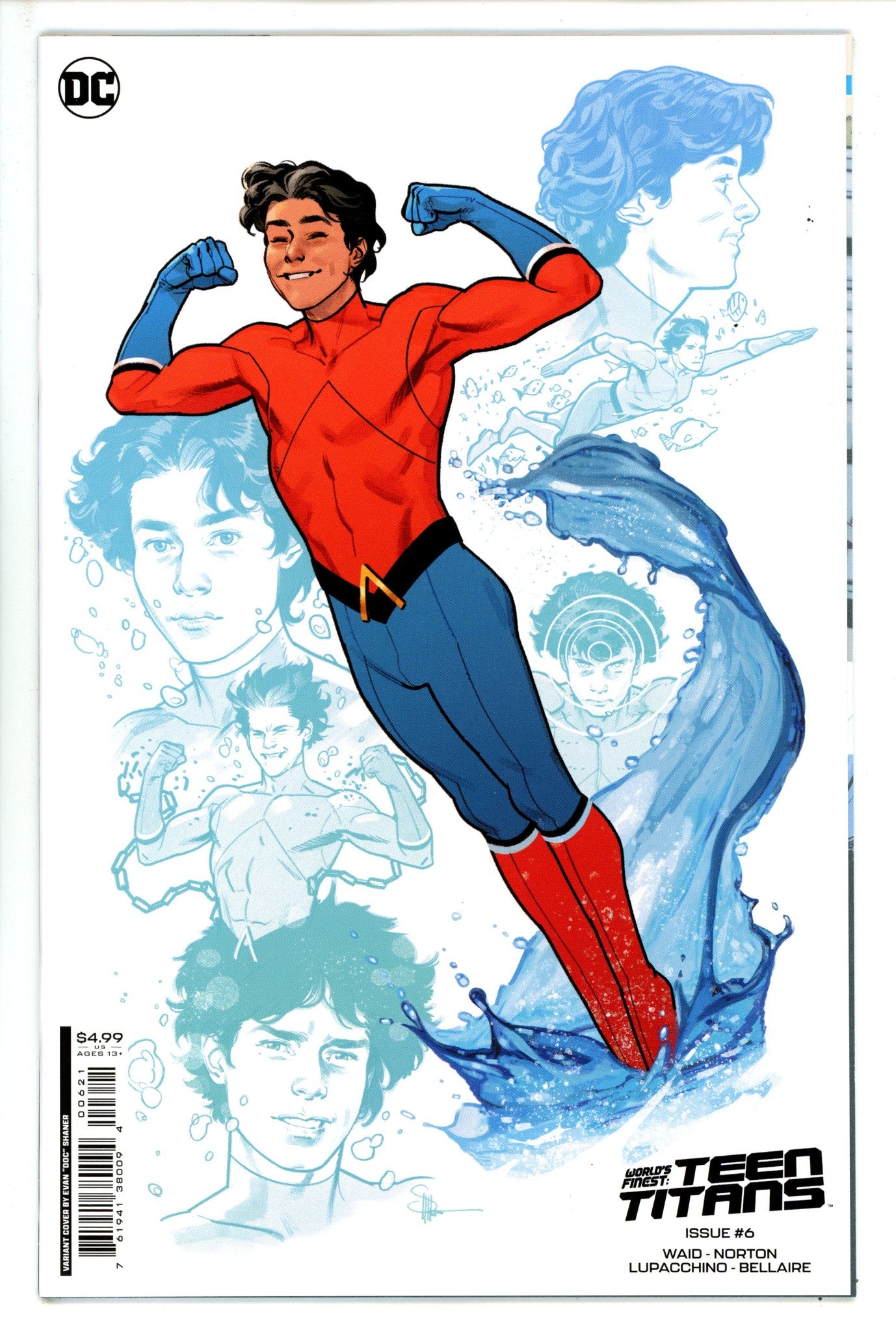 Worlds Finest Teen Titans 6 Shaner Variant (2023)