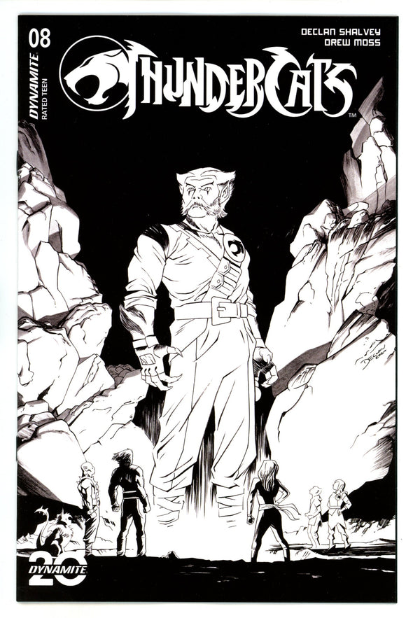 Thundercats 8 Shalvey Line Art Incentive Variant (2024)