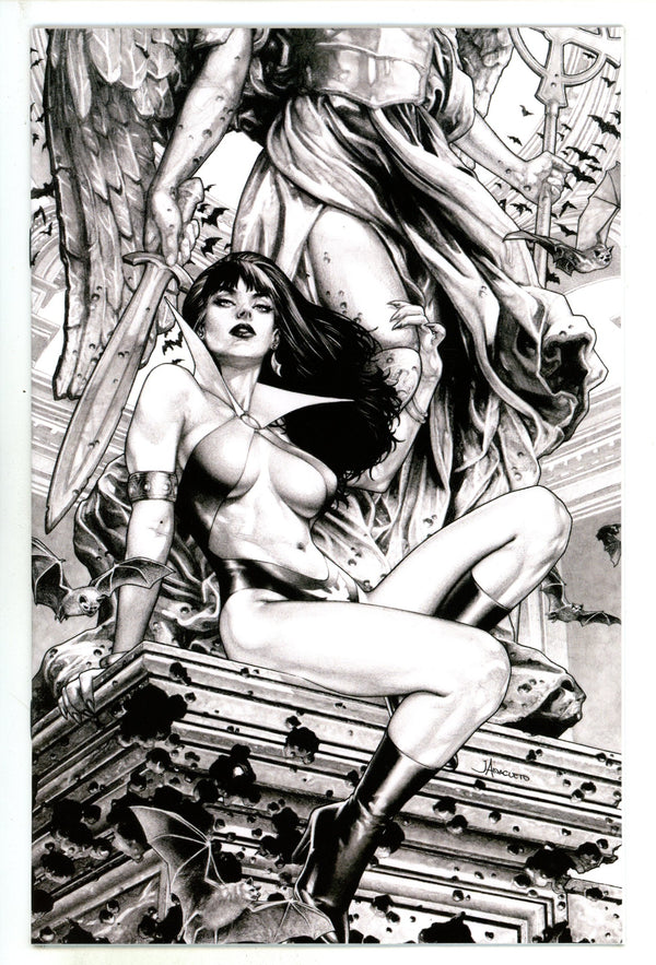 Vampirella Vol 8 2 Anacleto B&W Virgin Incentive Variant (2025)